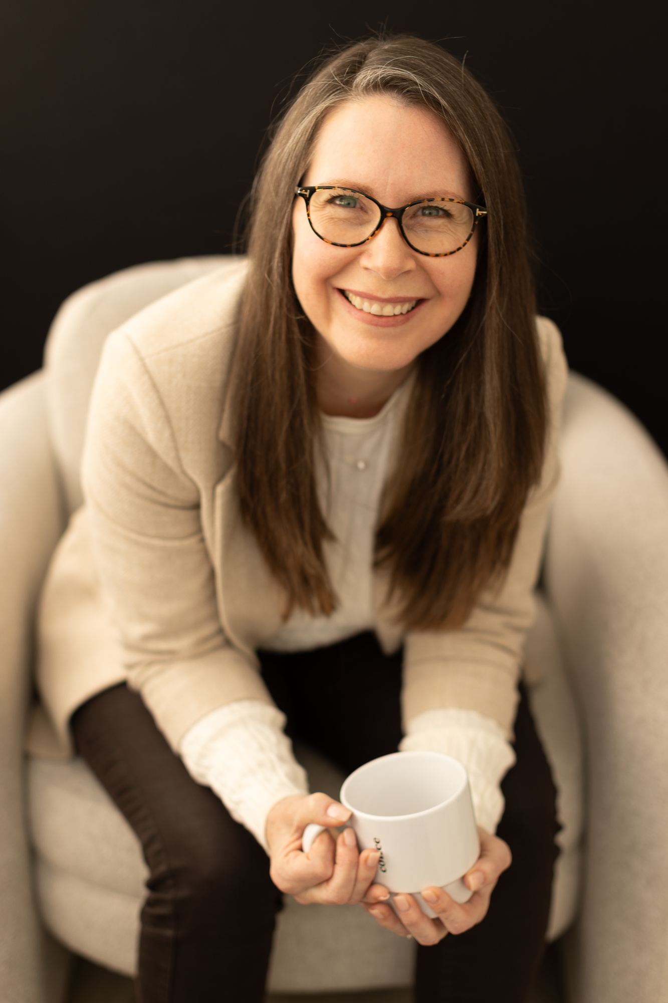 Liesl Van Kets, Registered Clinical Counsellor, smiling warmly